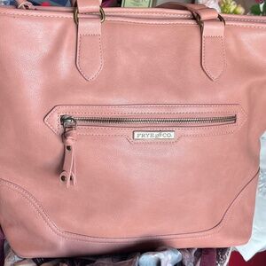 pink women hand bag